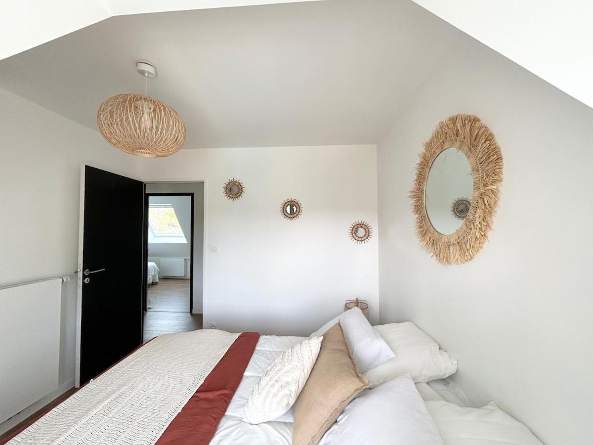 Superbe Villa Tout Confort Avec Piscine Chauffee Er Couverte Et Spa A 2 Pas De La Plage Фуенан Екстериор снимка