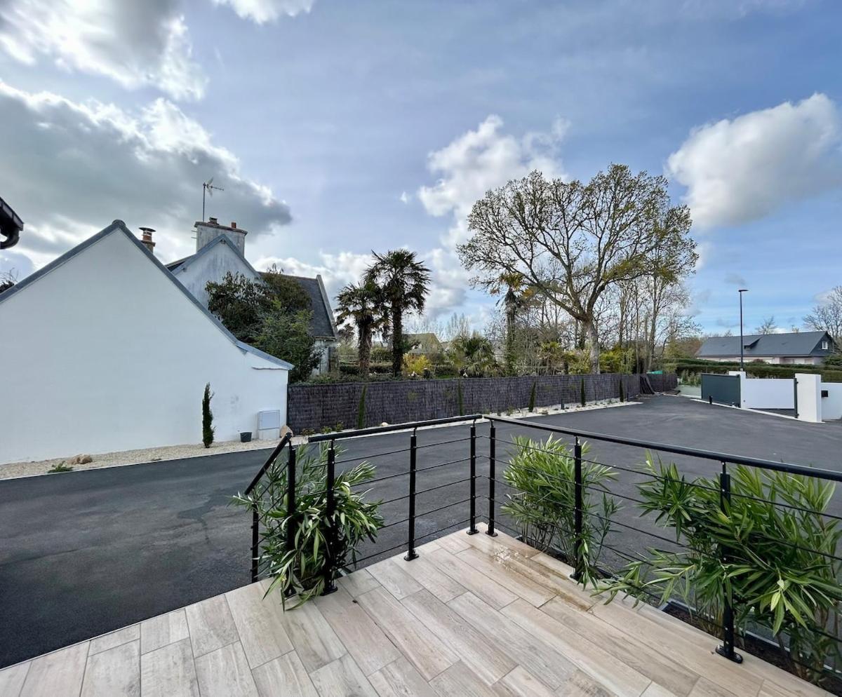 Superbe Villa Tout Confort Avec Piscine Chauffee Er Couverte Et Spa A 2 Pas De La Plage Фуенан Екстериор снимка